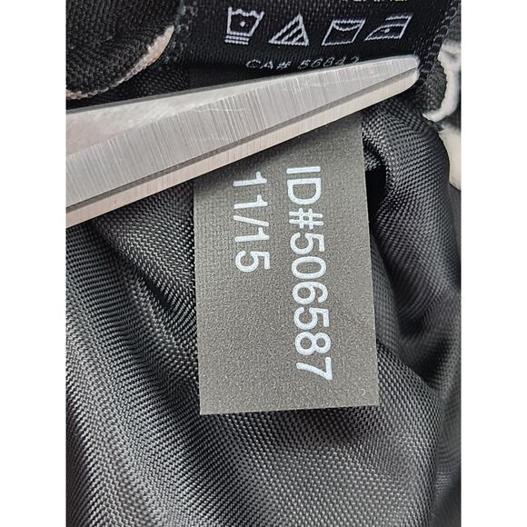 Express Polka Dot A-Line Mini Skirt Size 4 Black White Rockabilly Retro Flare - Picture 6 of 9